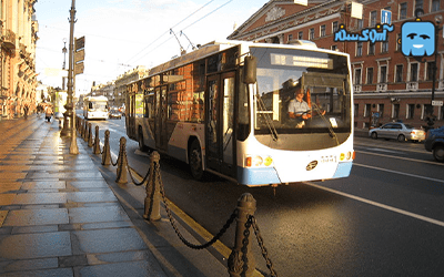 اتوبوس در سن پترزبورگ