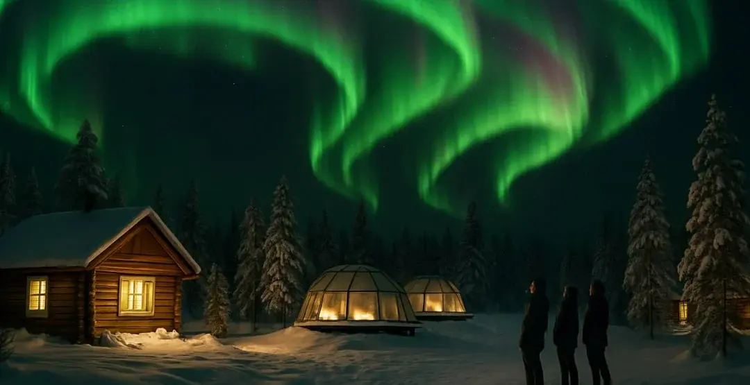 بهترین زمان دیدن شفق قطبی در روسیه