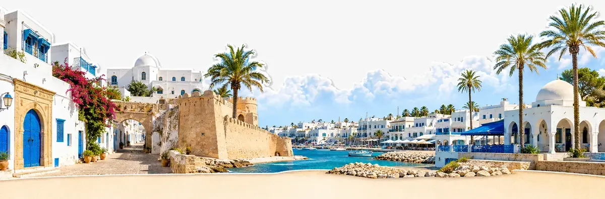 تور تونس + حمامات