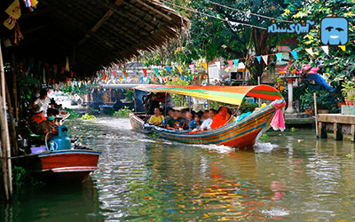 بازار شناور Khlong Lat Mayom