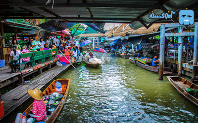 بازار شناور Taling Chan