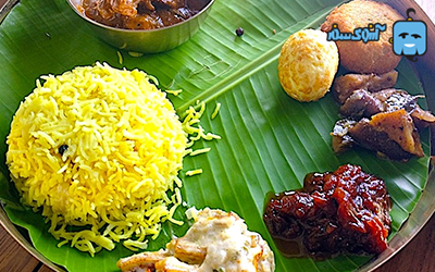 لمپرایس یک غذای پیچیده و متنوع در سریلانکا 