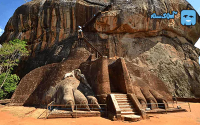 معماری سنگ شیر Sigiriya