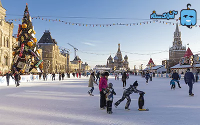 آب و هوای مسکو در زمستان