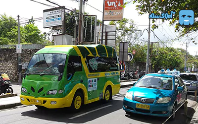 اتوبوس های عمومی در بالی