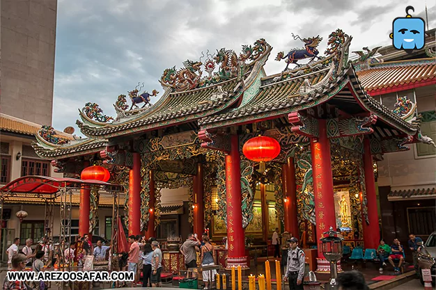 معبد  Kuan Yim Shrine در بانکوک