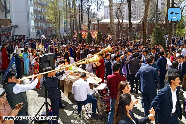 مراسم نوروزی در تاجیکستان
