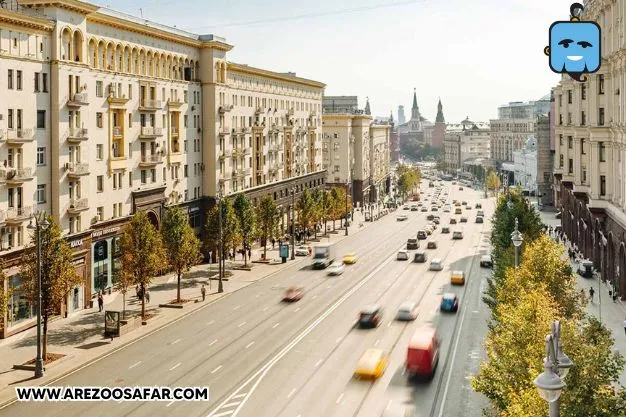خیابان تورسکایا از جاهای دیدنی مسکو