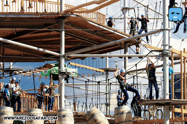  Sky Town از تفریحات مسکو