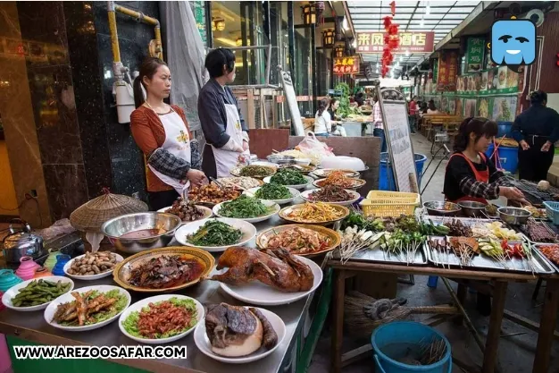 خیابان گوانگانمن پکن یکی از جاهای دیدنی در پکن است
