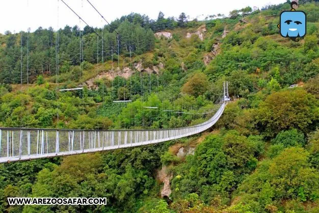 پل معلق خندزورسک از جاهای دیدنی ارمنستان