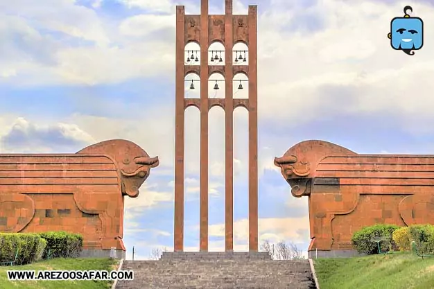 یادمان سردارآباد یکی از مهم‌ترین  جاهای دیدنی ایروان