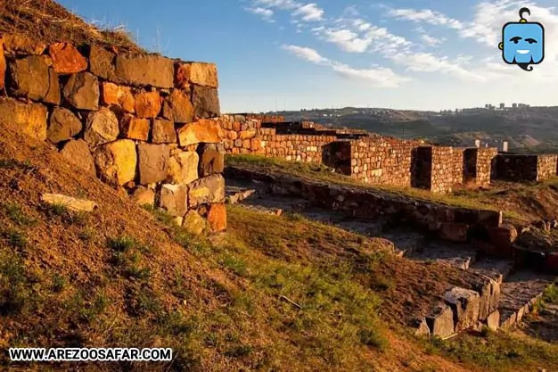 دژ اربونیدر میان جاهای دیدنی ایروان