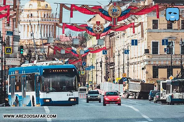 رفت و آمد در سن پترزبورگ