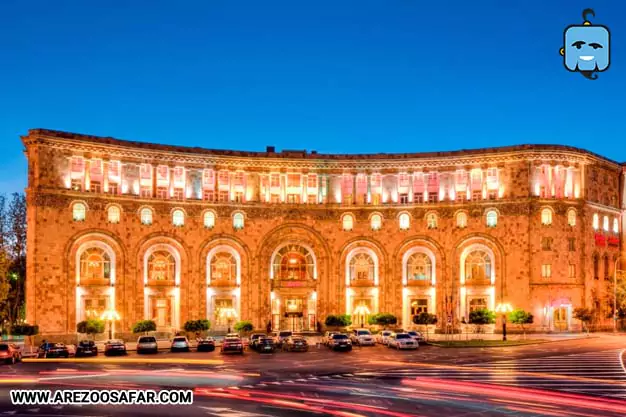 امکانات اطراف میدان جمهوری ایروان