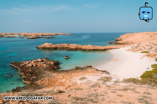 جزایر دیمانیات از مکان های دیدنی مسقط