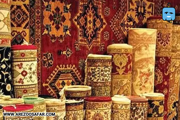 فرش کشمیری سوغات هند