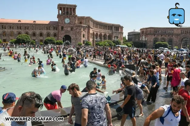 جشن آب ارمنستان ۱۴۰۵ | محل، تاریخ برگزاری و هرآنچه باید بدانید