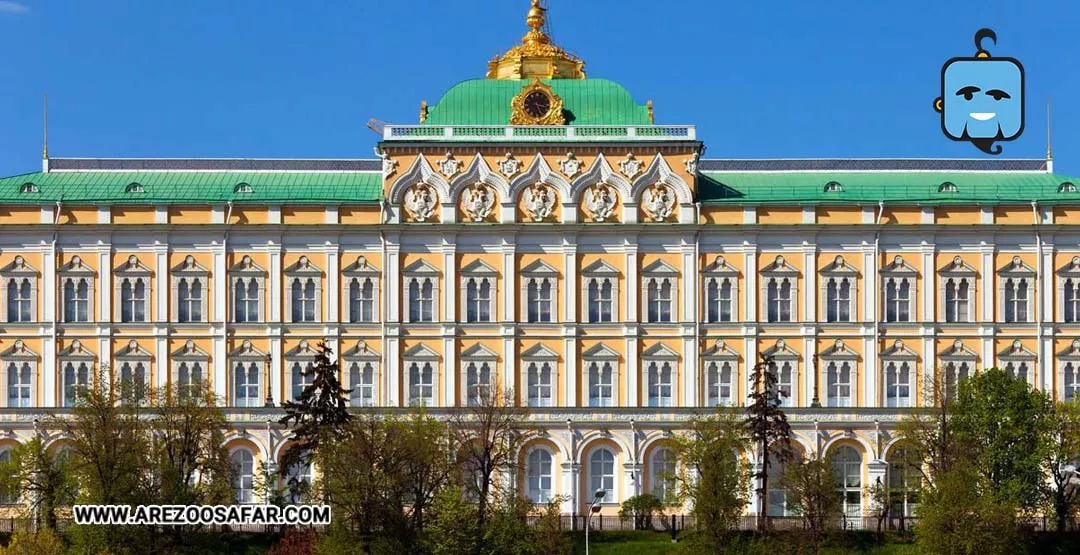 معرفی کاخ های کرملین مسکو