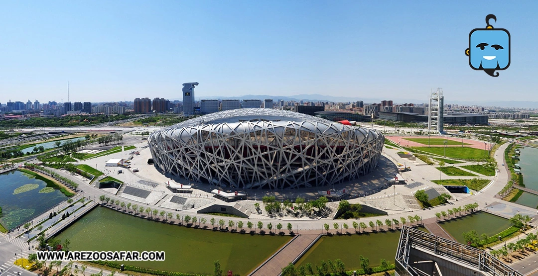 استادیوم ملی چین | ورزشگاه آشیانه پرنده + عکس
