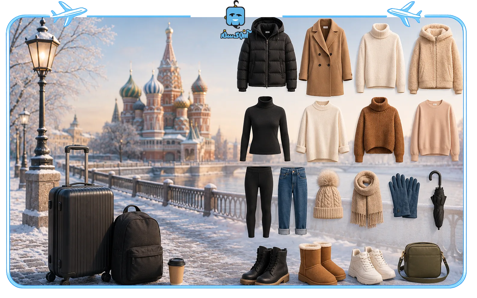 در سفر به روسیه چه لباسی با خود ببریم؟